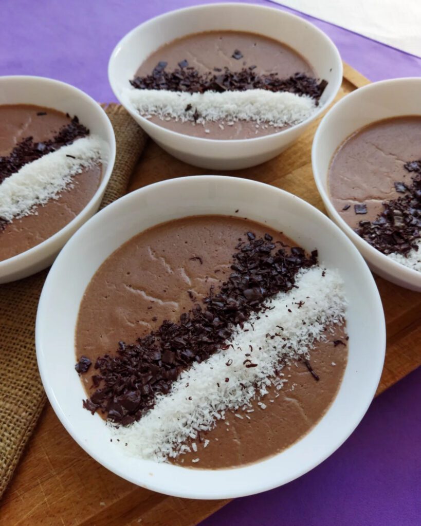 Chocolate Oat Pudding