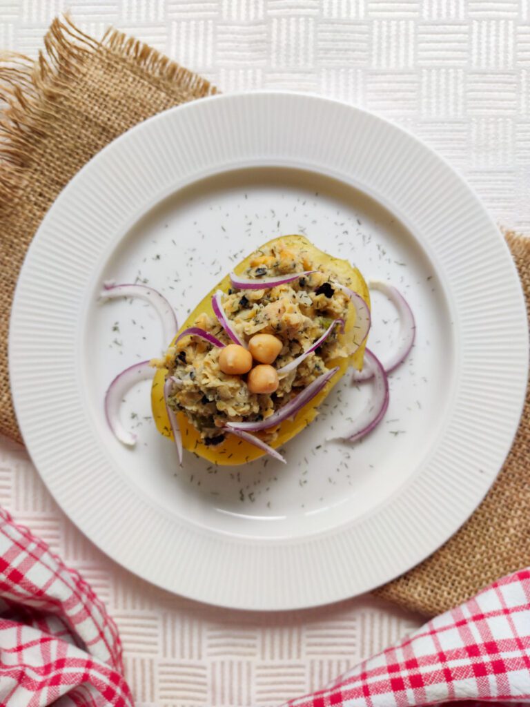 No-Tuna Chickpea Salad